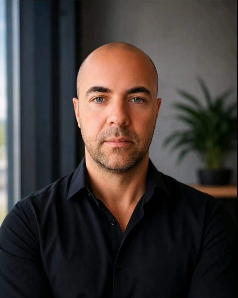 Portrait of Yancho Petrov, Software Developer and Programmer at vHospital.